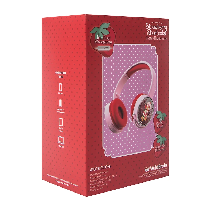 Strawberry Shortcake™ Glitter Headphones