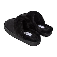 Juniors Fur Scuff Slippers