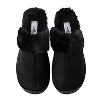 Juniors Fur Scuff Slippers