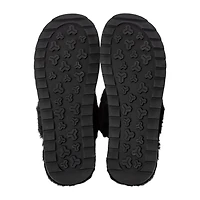 Juniors Fur Scuff Slippers
