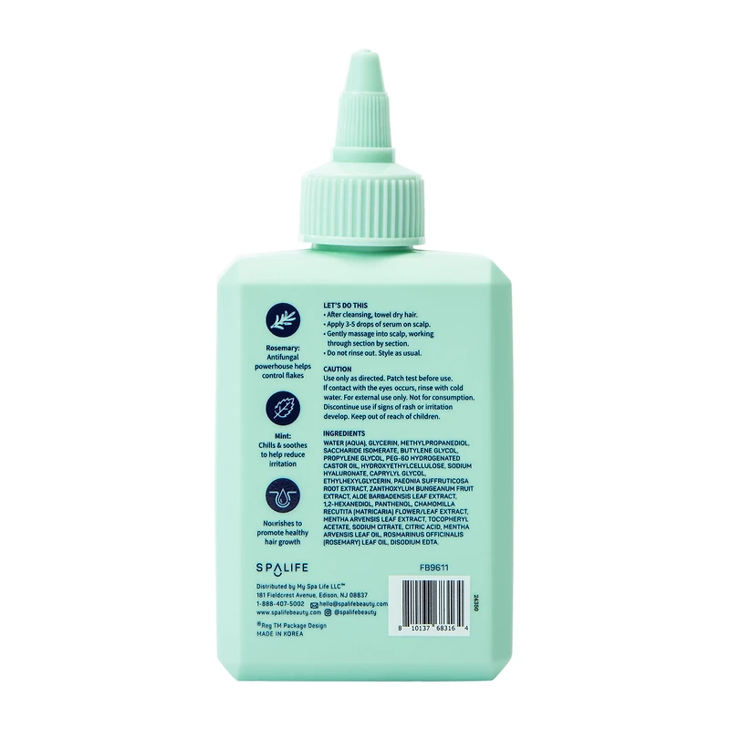 Spalife Scalp Care Rosemary & Mint Hair & Scalp Oil 5.07oz