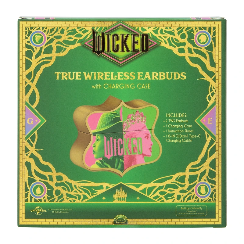 Wicked True Wireless Earbuds With Charging Case