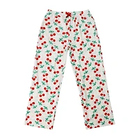 Printed Plush Lounge Pants