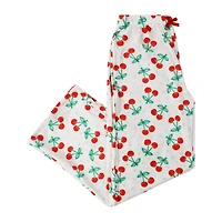 Printed Plush Lounge Pants
