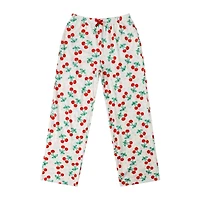 Printed Plush Lounge Pants