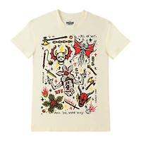 Netflix Stranger Things Collage Graphic Tee