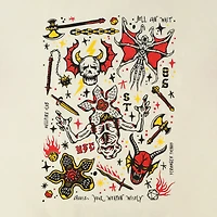 Netflix Stranger Things Collage Graphic Tee