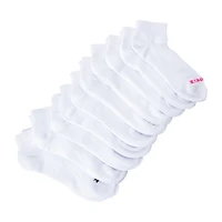 Juniors Zone Athletic Quarter Socks 10-Pack