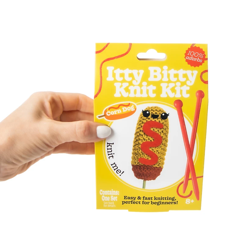Itty Bitty Knit Kit Foodie Set