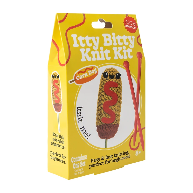 Itty Bitty Knit Kit Foodie Set