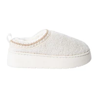 Juniors Sole Mates Sherpa Platform Slipper Shoes
