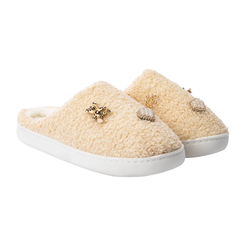 Juniors Charm Icon Slippers