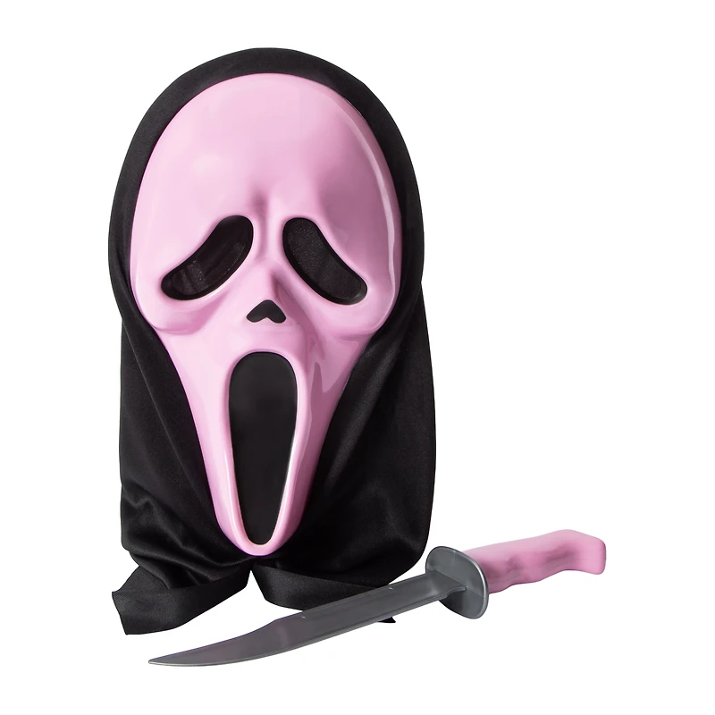 Halloween Ghost Face® Mask & Knife Set