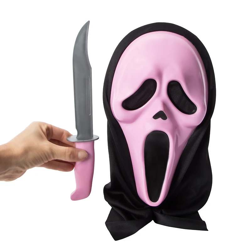 Halloween Ghost Face® Mask & Knife Set