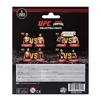 UFC Octagon Fighters Collectible Fights Figures 2-Pack (Styles May Vary)