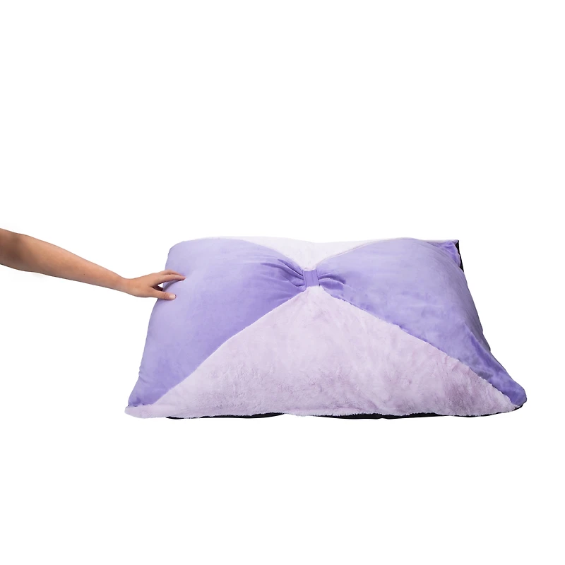 Pawsitively Fun! Bow Pet Pillow Bed