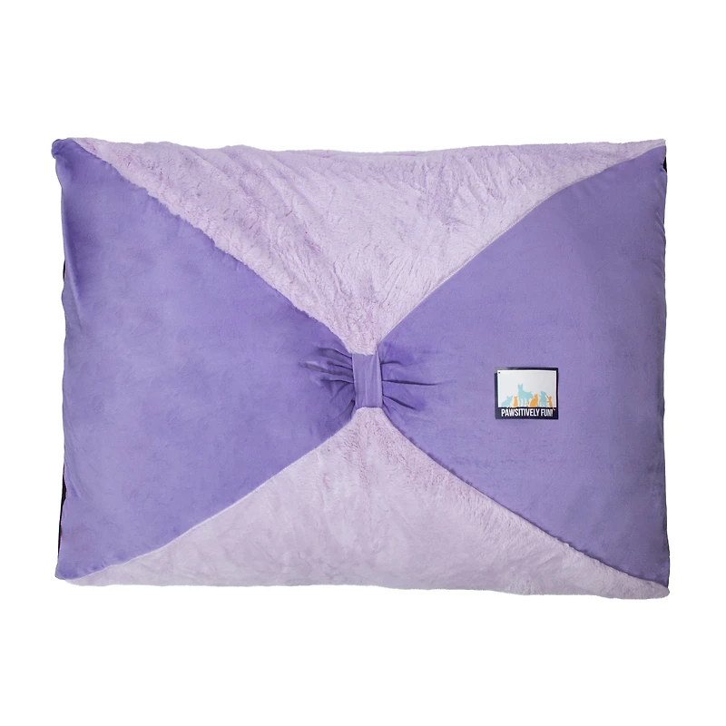 Pawsitively Fun! Bow Pet Pillow Bed