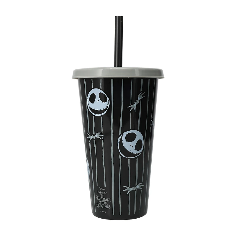 Zak!® Disney Tim Burton's The Nightmare Before Christmas Tumbler With Straw 25oz