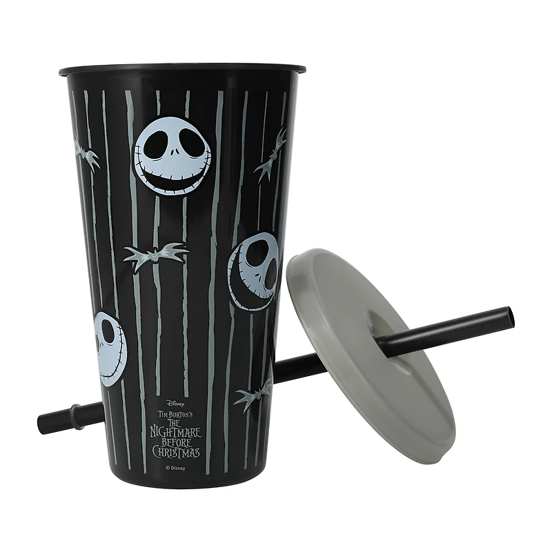 Zak!® Disney Tim Burton's The Nightmare Before Christmas Tumbler With Straw 25oz