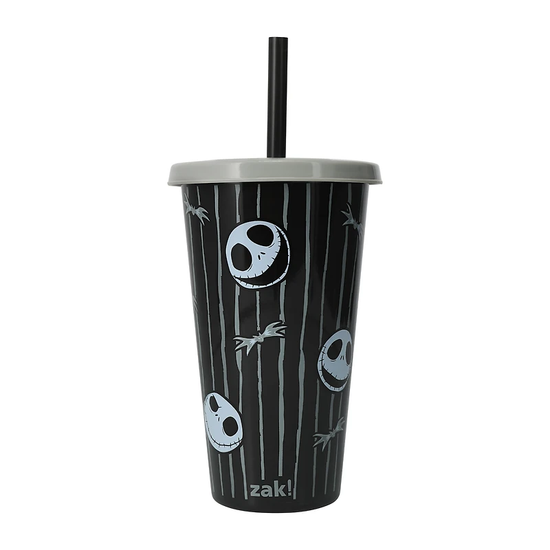 Zak!® Disney Tim Burton's The Nightmare Before Christmas Tumbler With Straw 25oz
