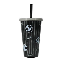 Zak!® Disney Tim Burton's The Nightmare Before Christmas Tumbler With Straw 25oz