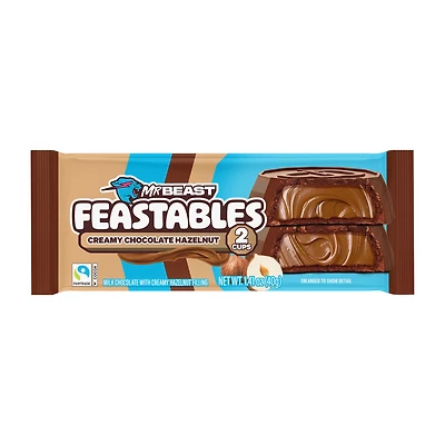 MrBeast Creamy Chocolate Hazelnut Feastables 1.41oz