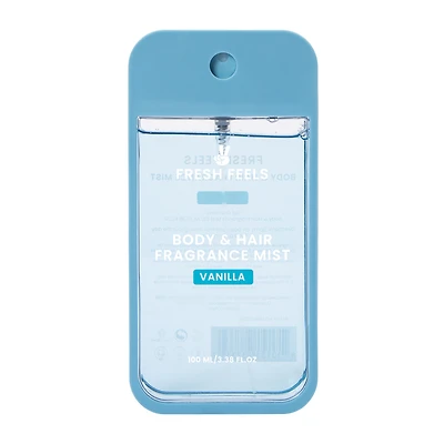 Fresh Feels Vanilla Body & Hair Fragrance Mist 3.38oz