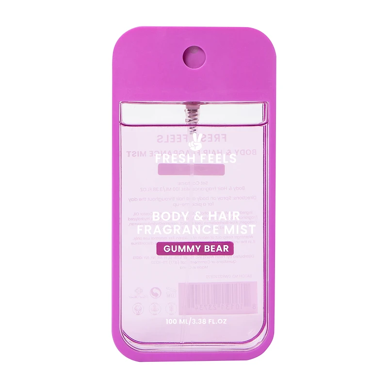 Fresh Feels Gummy Bear Body & Hair Fragrance Mist 3.38oz