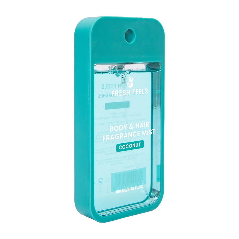 Fresh Feels Coconut Body & Hair Fragrance Mist 3.38oz