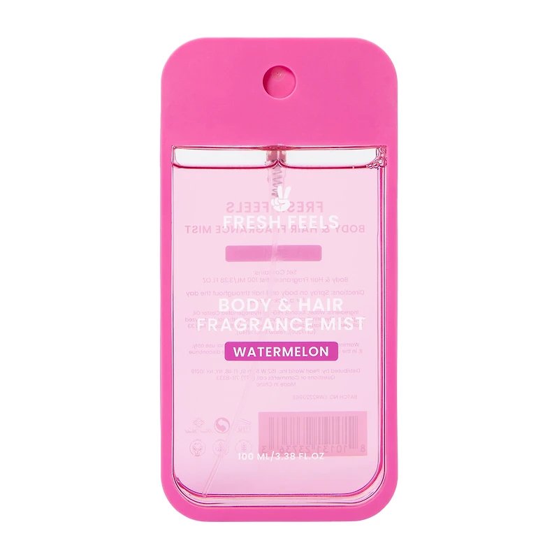 Fresh Feels Watermelon Body & Hair Fragrance Mist 3.38oz