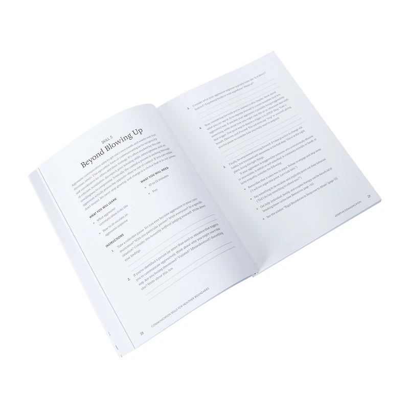 Communication Skills For Healthier Boundaries Book