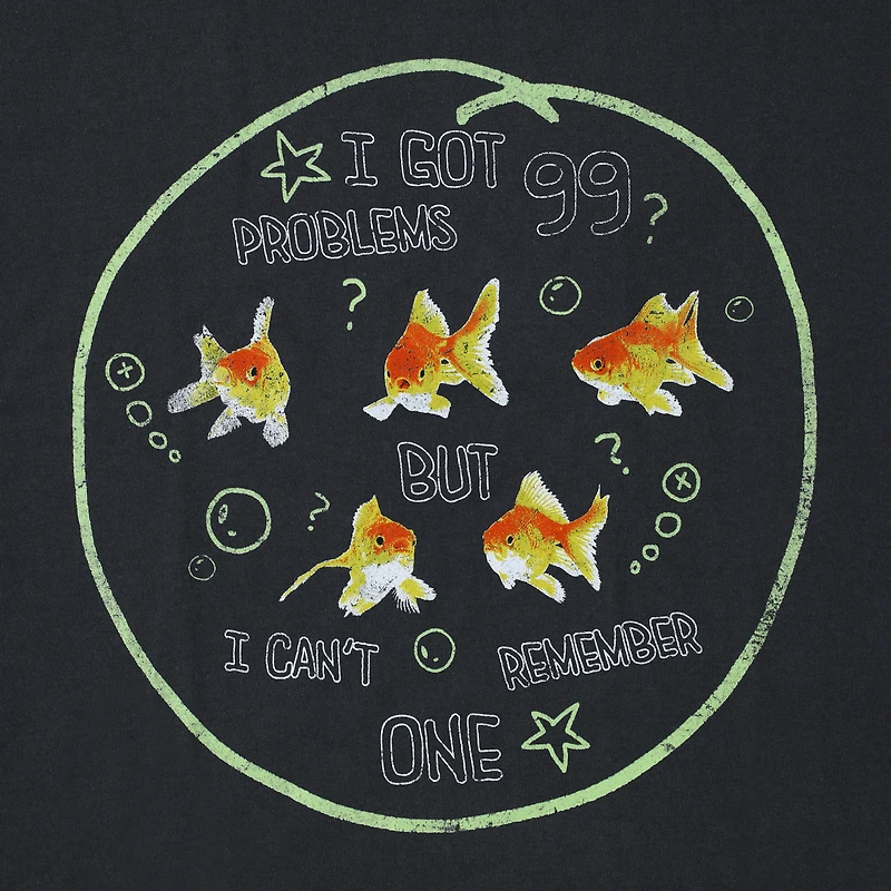 Goldfish No Problem Graphic Tee