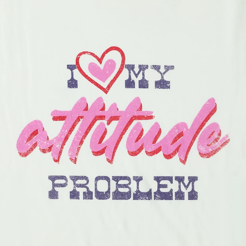 Love My Attitude Problem Graphic Tee