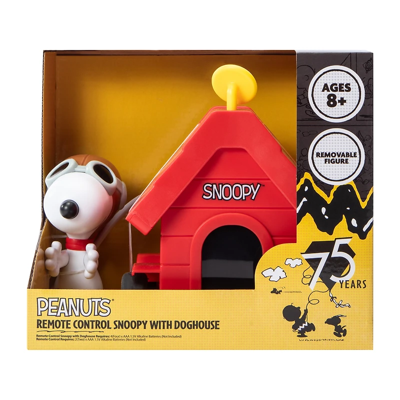 Peanuts® Remote Control Snoopy With Doghouse Toy