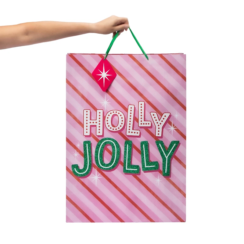 Christmas Holly Jolly Gift Bag