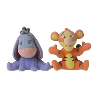 Disney Winnie The Pooh Flocked Figures 2-Pack