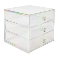 Iridescent Cosmetic Storage Drawers