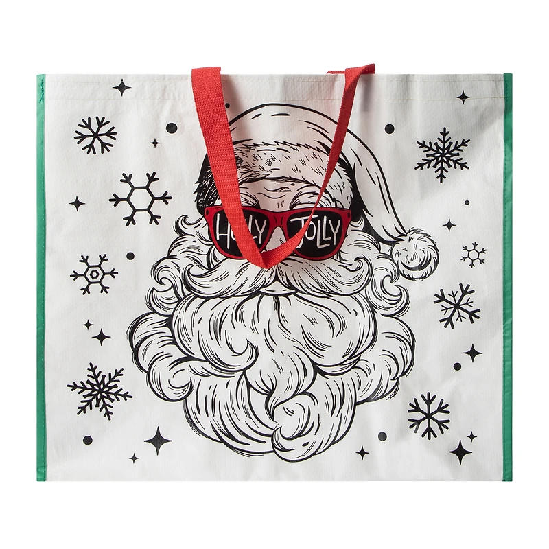 Christmas-Themed Tote Bag