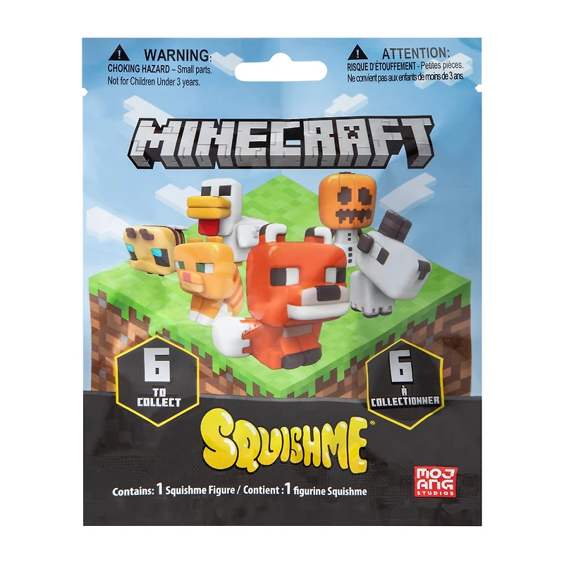 Minecraft Squishme® Figure (Styles May Vary)