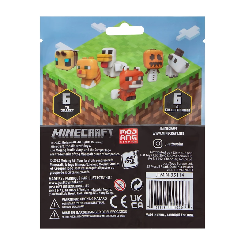 Minecraft Squishme® Figure (Styles May Vary)