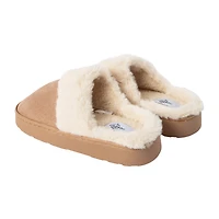Suede Scuff Slippers