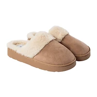 Suede Scuff Slippers