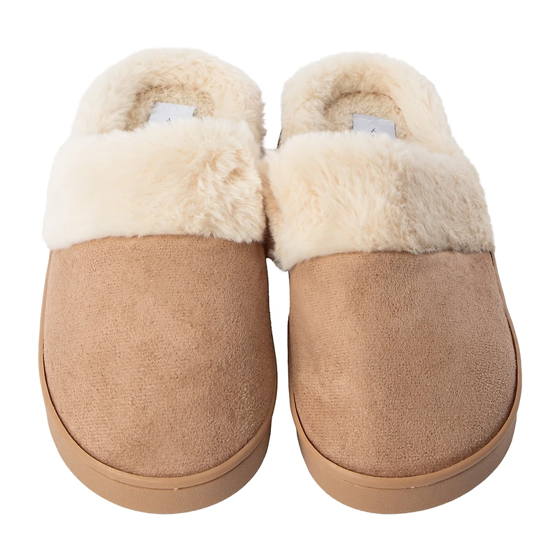Suede Scuff Slippers