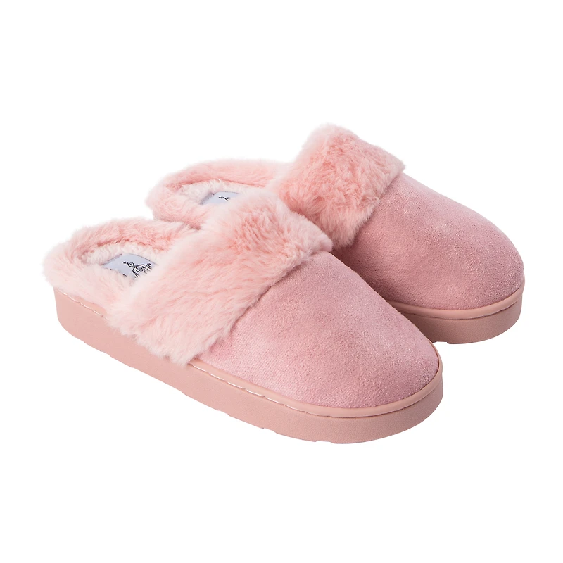 Suede Scuff Slippers