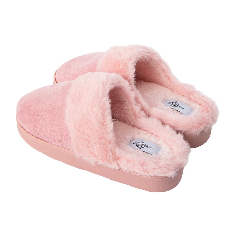 Suede Scuff Slippers