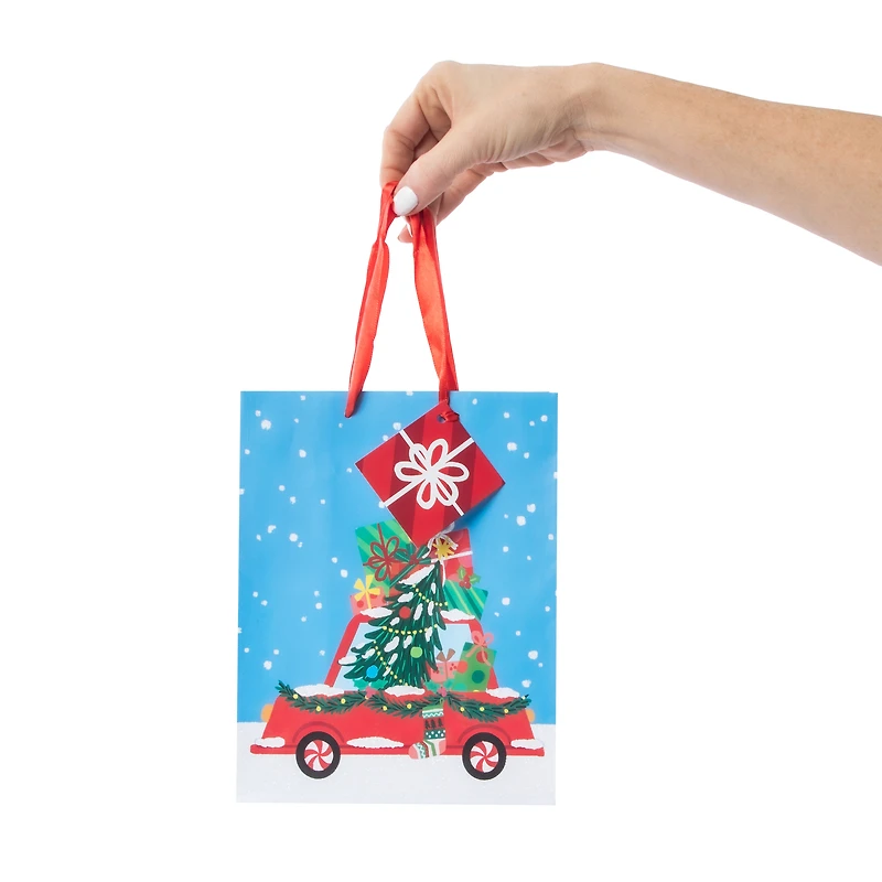 Christmas Tree Car Gift Bags