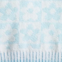 Kids Printed Beanie With Pom-Pom