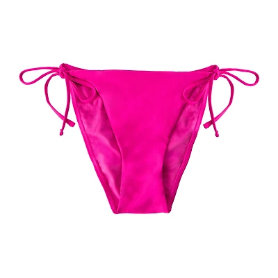 Juniors Adjustable Tie Side Bikini Bottom