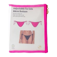 Juniors Adjustable Tie Side Bikini Bottom