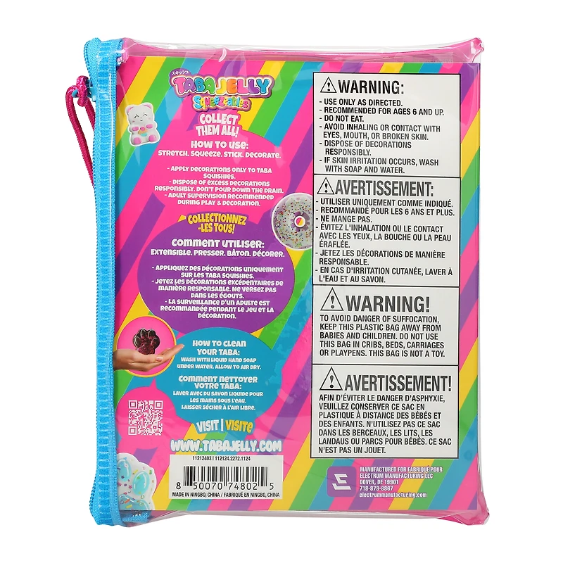 Taba Jelly™ Squeezeables Scented Jelly Squish Toy